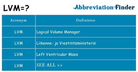 lvm abbreviation